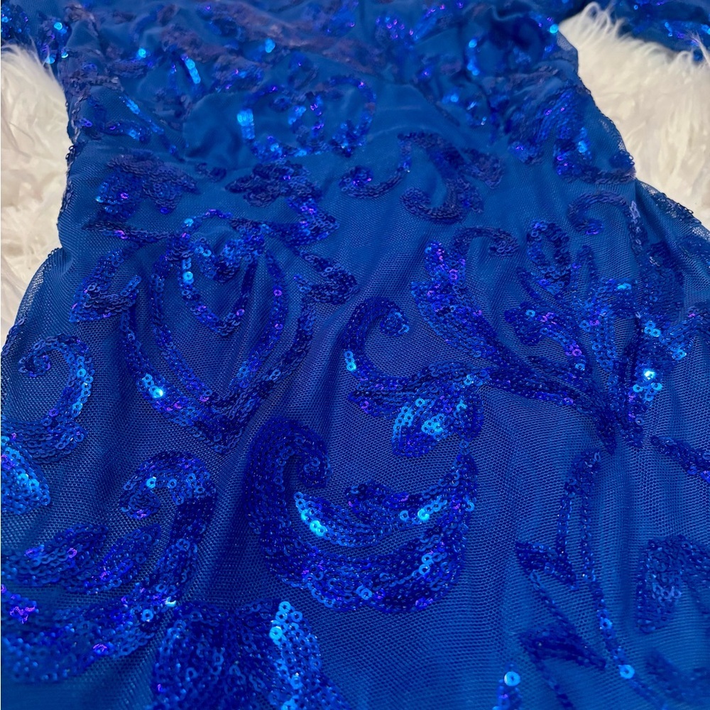 sthcute Blue Mini Dress - Picture 3 of 5
